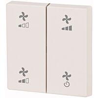 CWIZ-02/61 Kryt RF tlačítka 2x1/2 55x55