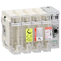 SCHNEIDER GS2G4 Pojistkový odpínač 4P 63A Velikost