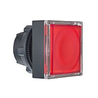 SCHNEIDER Hlavice ovládací ZB5CW343 stiskací prosvětlená červená