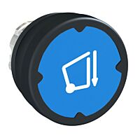 SCHNEIDER ZB4BC68006 Ovládací hlavice stiskací, tm