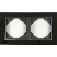 Rámeček LOGUS dvoj.nikl/šedá 90920 TQS