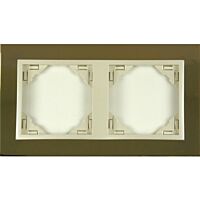 Rámeček LOGUS dvoj.zlato/perl. 90920 TOP