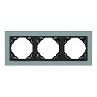 Rámeček LOGUS troj.hli/šedá 90930TAS