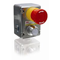 ABB Jokab SafetyEstrongZ E-Stop 2NC2NO, M20, SS, LED  2TLA050220R0222