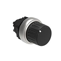 LOVATO Hlavice otočná CAP Ø22mm 2 polohy 0 < 1 chromovaný plast