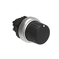 LOVATO Hlavice otočná CAP Ø22mm 3 polohy 1 > 0 - 2 chromovaný plast