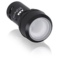 ABB Ovl. prvky kompaktní 22mmCP1-13C-10, Tlačítko čiré, prosvětlené, včetně LED  1SFA619100R1318
