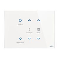 ABB Tacteo prvek ovládací dotykový 6násobný, 115x86  2CKA006300A1594