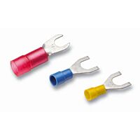 CIMCO Izolovaná vidlice Cu 1,5-2,5/6 mm, modrá (100 ks)