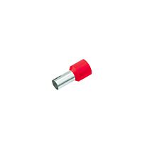 CIMCO Izolovaná dutinka Cu 1/8 mm, červená (500 ks)