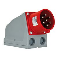 přívodka nástěnná 7-pólová 16A/400V 6h,