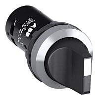 ABB Ovl. prvky kompaktní 22mmC2SS1-30B-01 Přepínač, černý  1SFA619200R3046
