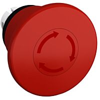 ABB Ovl. prvky modulární 22mmMPMT4-10R Bezp. Stop tlačítko Červené  1SFA611513R1001