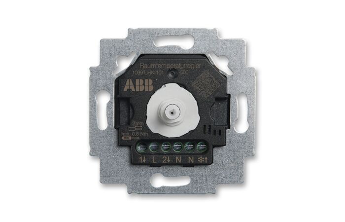 ABB Zoni 1099_U-101-500 Přístroj termostatu prostorového s otočným ovládáním, pro topení/chlazení