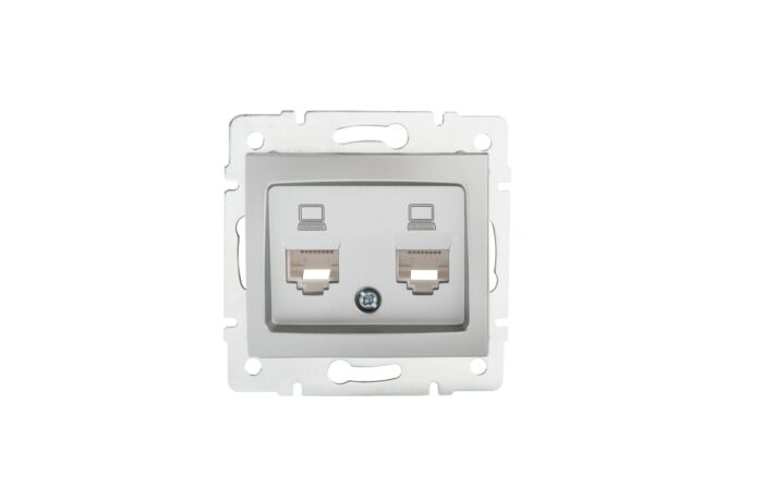 DOMO   Dvojitá datová zásuvka , nezávisl