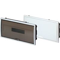 OEZ Skříň RZG-Z-1T18, 18TE, pod omítku,průhledné dveře IP40
