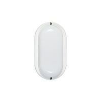 LEDMED Svítidlo LED OVAL ECO 6W, přisazené, IP54, bílá