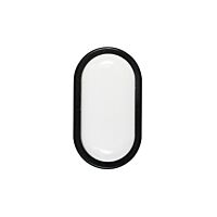 LEDMED Svítidlo LED OVAL ECO 6W, přisazené, IP54, černá