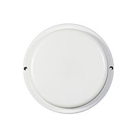 LEDMED Svítidlo LED ECO KRUH 18W, přisazené, IP54, bílá