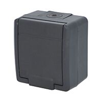ATLAS 2K IP55 Zásuvka 2P+PE s ochr. kolí