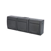 ATLAS 2K IP55 Zásuvka 3x 2P+PE, 3-násobn