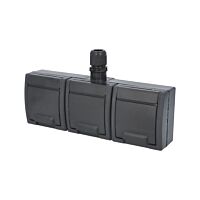 ATLAS 2K IP65 Zásuvka 3x 2P+PE, 3-násobn