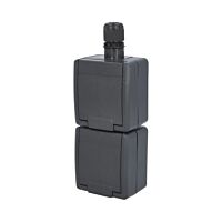 ATLAS 2K IP65 Zásuvka 2x 2P+PE, 2-násobn