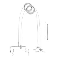 LEDVANCE Sada pro zavěšení pro svítidla LOW BAY FLEX LB FLEX SUSPENSION KIT BT1