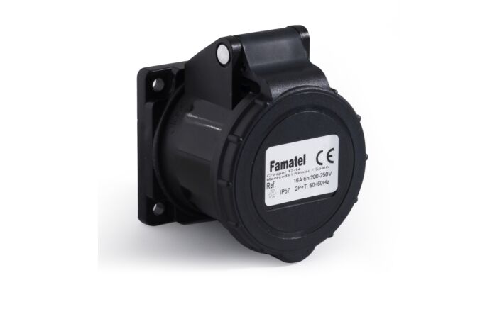 FAMATEL Zásuvka vestavná 23480 IP44/230V/16A/3P