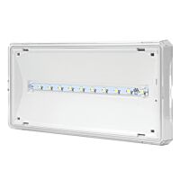 MODUS EXIT 3W LED  320 lm STANDARD IP65 1h , stále svítící / svítící při výpadku,  šedé