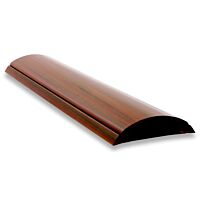 MALPRO Lišta 40 podlahová imitace tmavé dřevo 2m