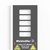WEIDMÜLLER Systém značení kabelů - Štítek SF-M 12/40-5 ST SDR. Potisk možný dle specifikace zákazníka.