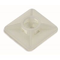 CIMCO Příchytka vázací pásky bílá 27 x 27 mm (100 ks)