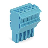 WAGO Svorka 2022-105/000-006 1vodičová pružinová Push-in CAGE CLAMP®, 4 mm², modrá