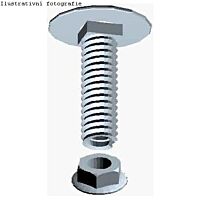 CABLOFIL Šroub CM801014 BTRCC6X20 316L s maticí