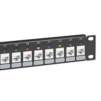 LEGRAND Patch panel LINKEO 24XRJ45 1U 19" modulární