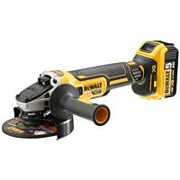 DeWALT  Bruska AKU DCG405P2 2xAKU 18V/5,0Ah 125 mm úhlová