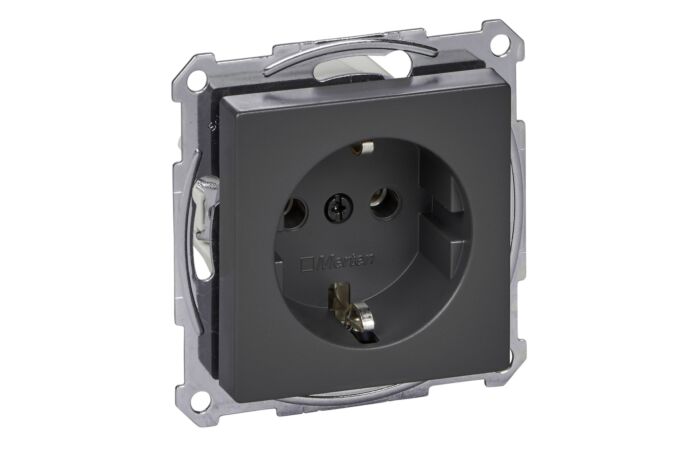 SCHNEIDER Zásuvka MERTEN 2301-0414 antracit