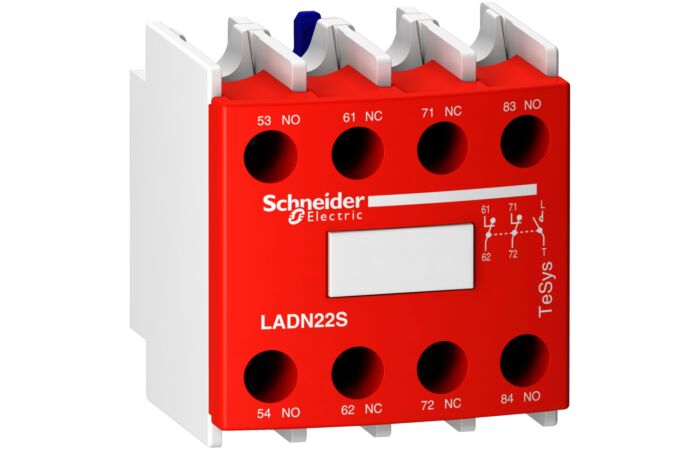 SCHNEIDER Blok pom. kontaktů 2Z+2V safety