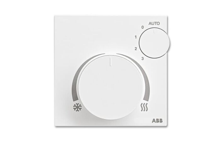 ABB ClimaECO Prostorový termostat pro fan-coily s reg. otáček  2CKA006134A0348