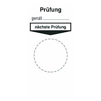 CIMCO Sada zkušebních plaket bílá (50 ks)