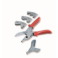 CIMCO Víceúčelové nůžky s 5 nástavci na plast v kufru