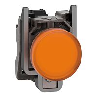 SCHNEIDER Signálka XB4BVB5 s LED 24V žlutá