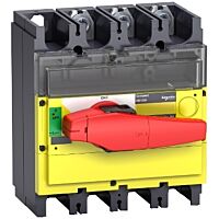 SCHNEIDER Odpínač INV - 400 3P s červenou rukojetí