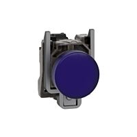 SCHNEIDER Signálka XB4BVB6 s LED 24V modrá
