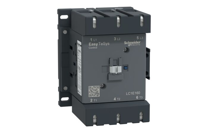 SCHNEIDER Easy TeSys LC1E160M6 Stykač  3P, AC-3, 160A, 220V AC cívka, 60Hz, 1Z+1V