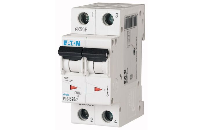 EATON Jistič 20B/2 PL6 6kA