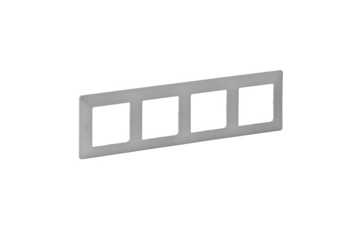 LEGRAND Rámeček VALENA LIFE 754134 čtyřnásobný hliník