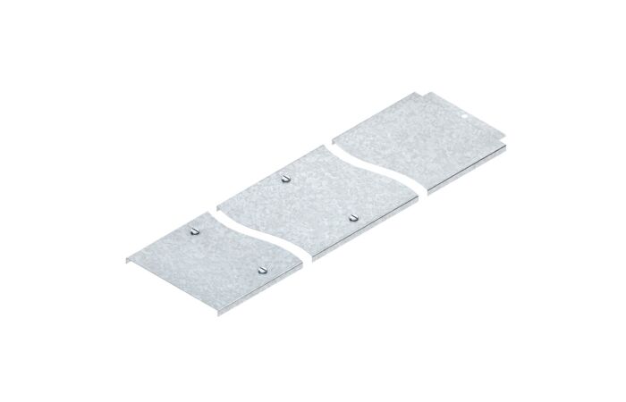 NIEDAX Víko pro kabelový žlab/žebřík, 100x3000 mm, t=0,75 mm RDV 100