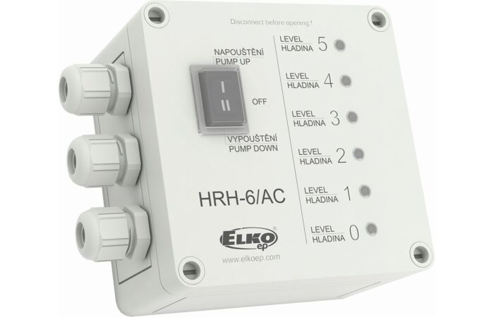 Relé HRH-6 230V AC hladinové